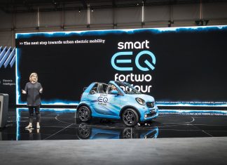 Mercedes-Benz en el 88º Salón de Ginebra smart EQ fortwo cabrio